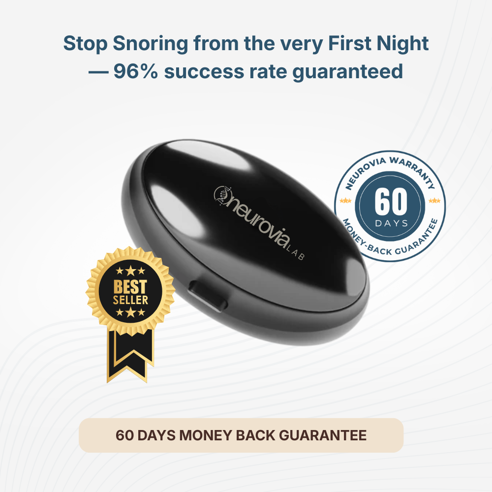 Neurovia PulseAir | Smart Anti-Snoring Neurostimulation Device
