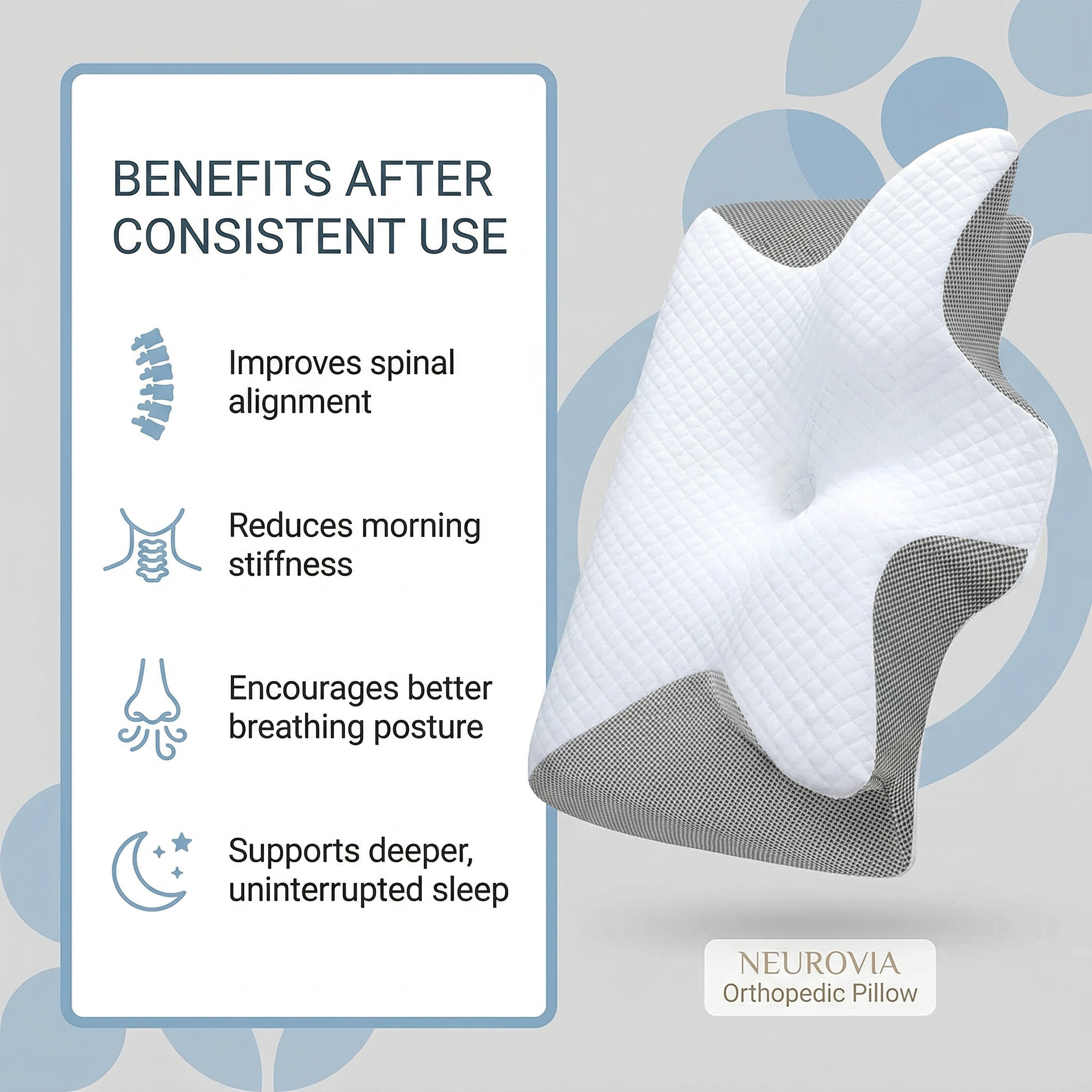 Neurovia Orthopedic Pillow